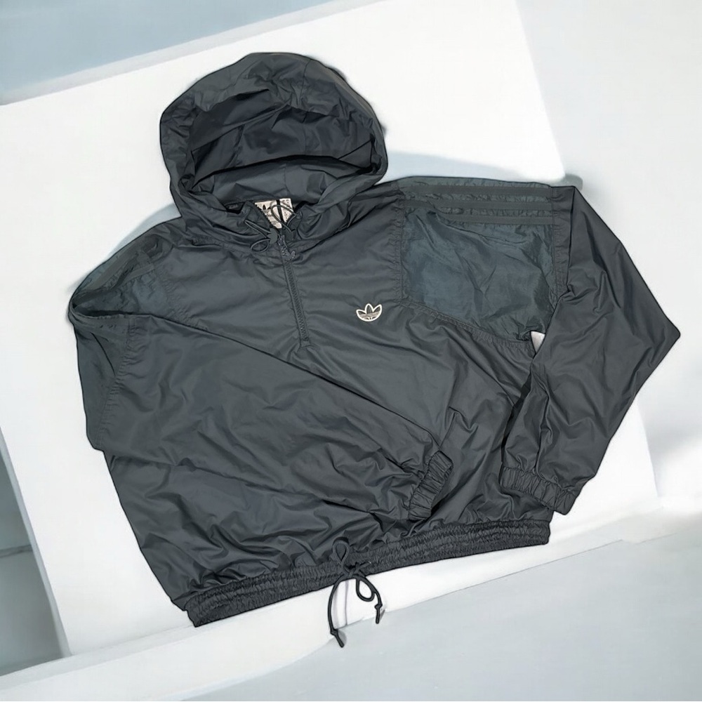 ADIDAS ORIGINALS CROPPED WINDBREAKER